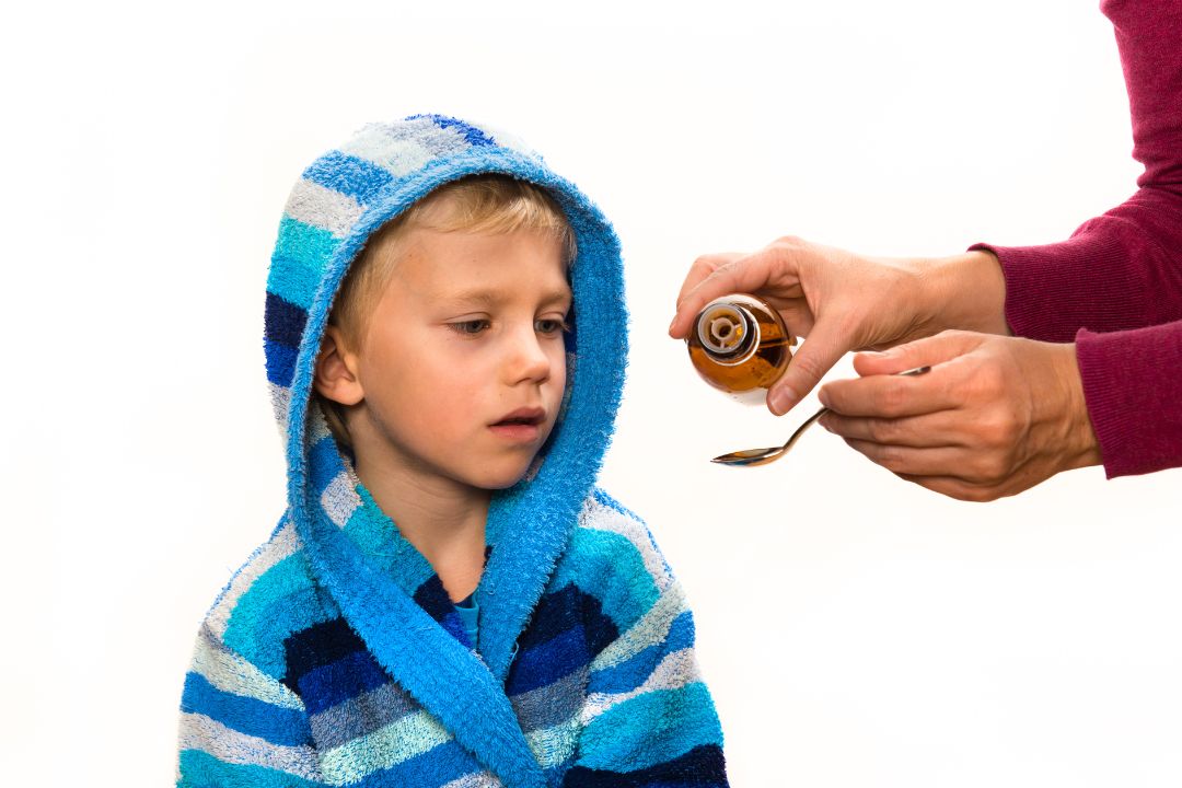 Medicamento para dolor de estómago infantil